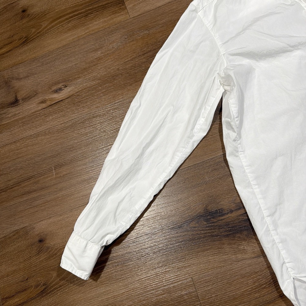 Frank & Eileen Joedy Shirt Women's SMALL White Cotton Button Up Casual Longsleve - Picture 4 of 14